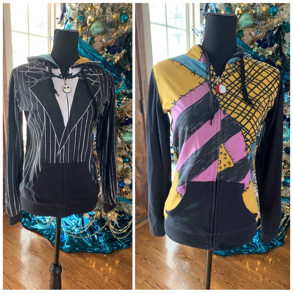 Nightmare Before Christmas‎ Reversible Hoodie